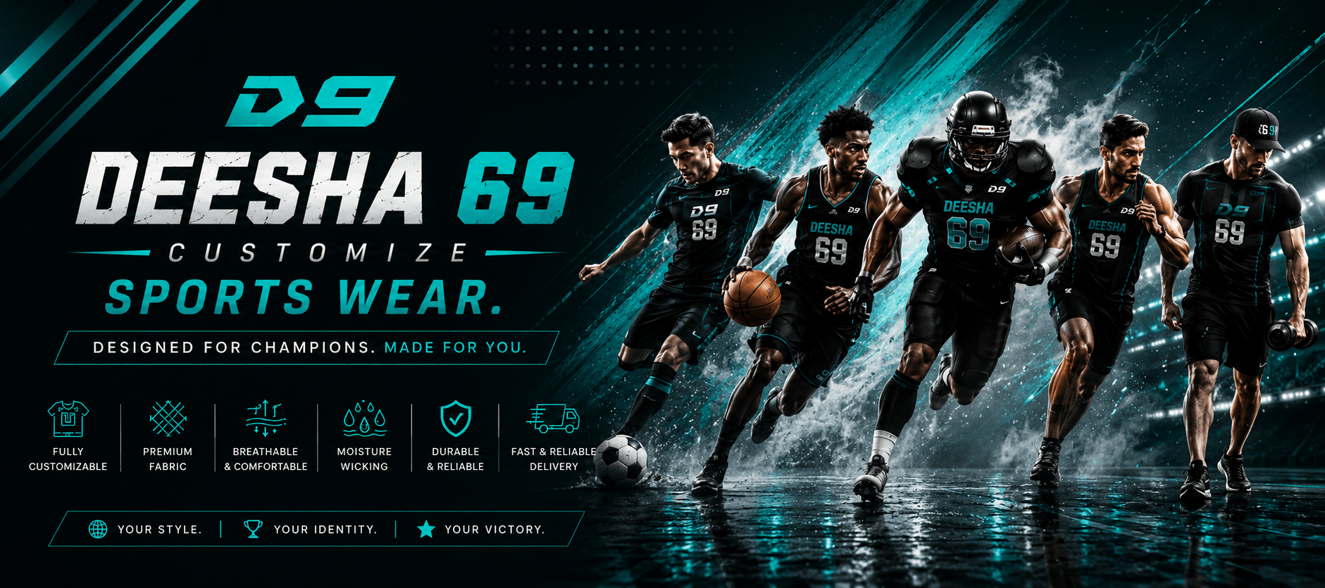 Deesha Wears sports uniforms manufacturing