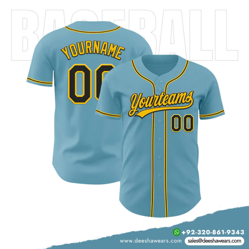 Full Button Baseball Jerseys (5)